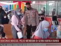 VAKSINASI MASSAL POLISI MEMBUMI DI SERBU WARGA BUNGO