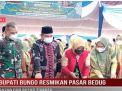 BUPATI BUNGO RESMIKAN PASAR BEDUG, BAZAR DAN PASAR TUMPAH