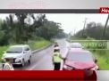 KECELAKAAN DI JALAN LINTAS JAMBI - MUARA SABAK, SATU ORANG ALAMI LUKA SERIUS