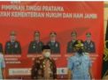 GUBERNUR JAMBI HADIRI PISAH SERTIJAB KANWIL KEMENKUM HAM