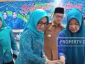 HAJJAH WIRDAYANTI ROMI SAMBUT TIM TP PKK PROVINSI JAMBI