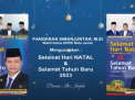 UCAPAN NATAL Pangeran Simanjuntak Wakil Ketua DPRD Kota Jambi