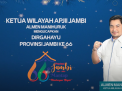 UCAPAN HUT PROV JAMBI KE 66 APJII WILAYAH JAMBI