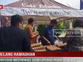 JELANG RAMADHAN,ANTUSIAS MASYARAKAT SERBU OPERASI PASAR SEMBAKO