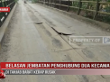 BELASAN JEMBATAN PENGHUBUNG DUA KECAMATAN DI TANJAB BARAT KERAP RUSAK