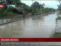 HUJAN DERAS,BELASAN TITIK DIJALAN PARIT GOMPONG TERGENANG AIR