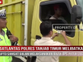 SATLANTAS POLRES TANJAB TIMUR MELIBATKAN UPTD SAMSAT DALAM MELAKSANAKAN RAZIA OPS PATUH 2O23