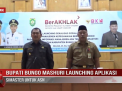 BUPATI BUNGO MASHURI LAUNCHING APLIKASI SIMASTER UNTUK ASN