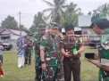 WAKIL INSPEKTORAT JENDERAL TNI AD TINJAU PELAKSANAAN TMMD DI KABUPATEN BUNGO