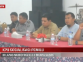 KPU SOSIALISASI PEMILU DI LAPAS NARKOTIKA KLS II MUARA SABAK