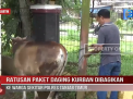 RATUSAN PAKET DAGING KURBAN DIBAGIKA KE WARGA SEKITAR POLRES TANJAB TIMUR