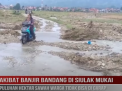 AKIBAT BANJIR BANDANG DI SIULAK MUKAI PULUHAN HEKTAR SAWAH WARGA TIDAK BISA DI GARAP