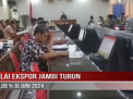 NILAI EKSPOR JAMBI TURUN 15,08 % DI JUNI 2024