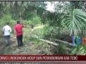 DINAS LINGKUNGAN HIDUP DAN PERHUBUNGAN KAB TEBO UJI EMPAT SAMPEL LIMBAH PT RAU