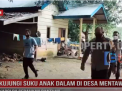 KUJUNGI SUKU ANAK DALAM DI DESA MENTAWAK,KAPOLDA SERAHKAN BANTUAN