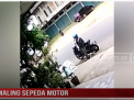 MALING SEPEDA MOTOR DI ALAM BARAJO KOTA JAMBI TEREKAM CCTV