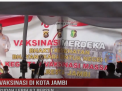 VAKSINASI DI KOTA JAMBI SUDAH LEBIH 67 PERSEN