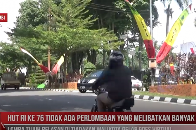 HUT RI KE 76 TIDAK ADA PERLOMBAAN YANG MELIBATKAN BANYAK ORANG