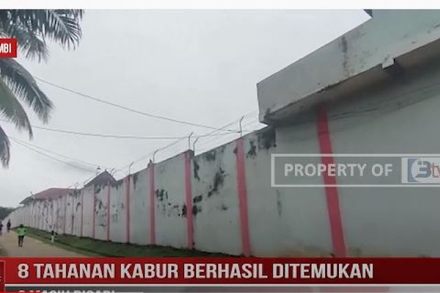 18 TAHANAN KABUR BERHASIL DITEMUKAN 6 MASIH DICARI