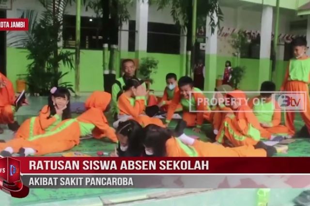 RATUSAN SISWA ABSEN SEKOLAH AKIBAT SAKIT PANCAROBA