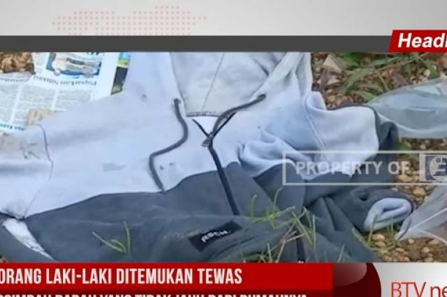 SEORANG LAKI LAKI DITEMUKAN TEW4S BERSIMBAH D4R4H YANG TIDAK JAUH DARI RUMAHNYA