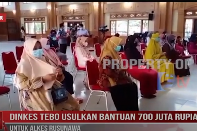 DINKES TEBO USULKAN BANTUAN 700 JUTA RUPIAH UNTUK ALKES RUSUNAWA