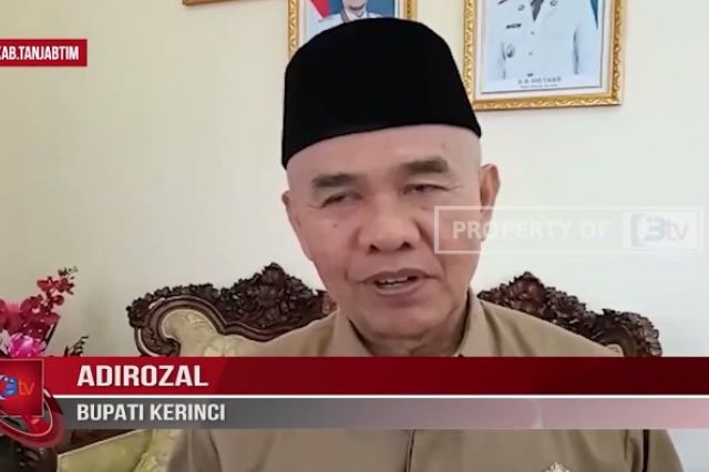 BUPATI TANJAB TIMUR HADIRI PEMBUKAAN MTQ KE 51 DI KOTA SUNGAI PENUH