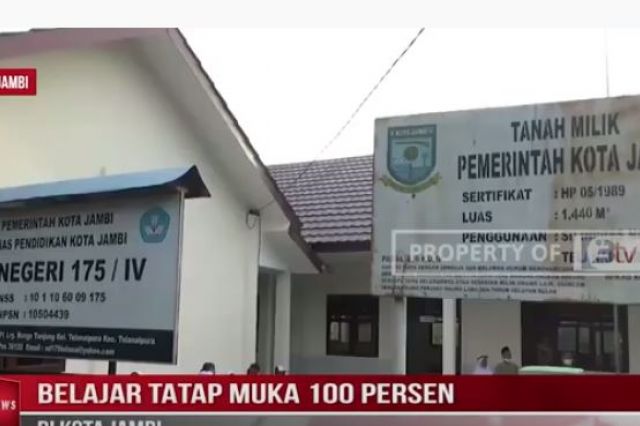 BELAJAR TATAP MUKA 100 PERSEN DI KOTA JAMBI