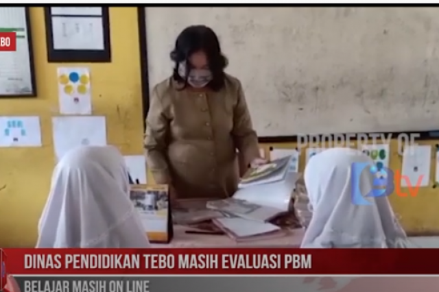 DINAS PENDIDIKAN TEBO MASIH EVALUASI PBM