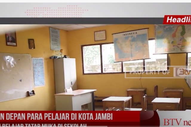 PEKAN DEPAN PARA PELAJAR DI KOTA JAMBI RESMI BELAJAR TATAP MUKA DI SEKOLAH