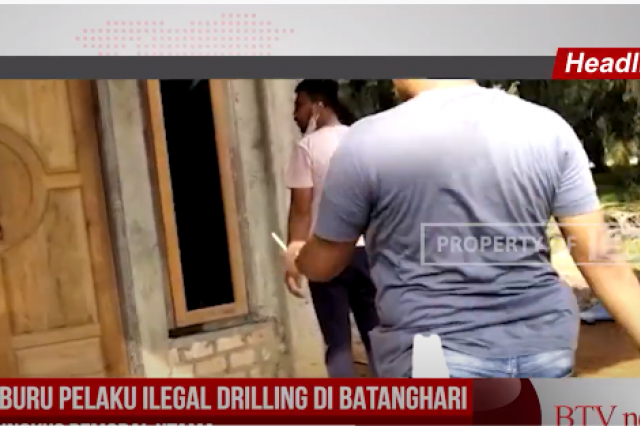 TERUS BURU PELAKU ILEGAL DRILLING DI BATANGHARI, POLISI RINGKUS PEMODAL UTAMA