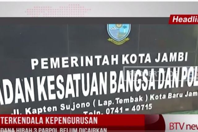 TERKENDALA KEPENGURUSAN, DANA HIBAH 3 PARPOL BELUM DICAIRKAN