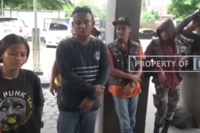 MERESAHKAN MASYARAKAT KABUPATEN BUNGO, SEJUMLAH ANAK PUNK DIAMANKAN