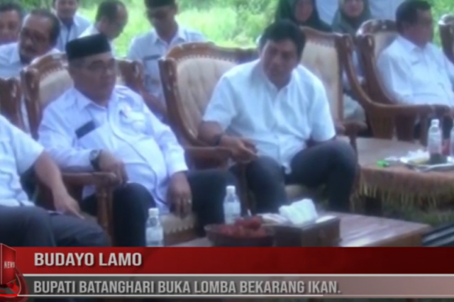 BUDAYO LAMO, BUPATI BATANGHARI BUKA LOMBA BEKARANG IKAN