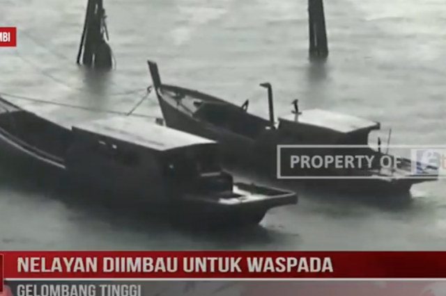 NELAYAN DIIMBAU UNTUK WASPADA GELOMBANG TINGGI