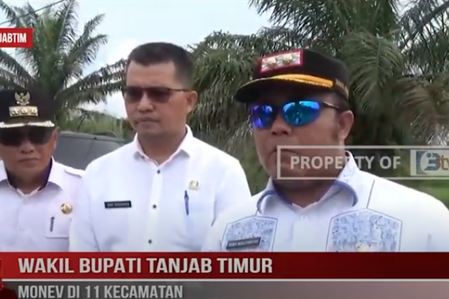 WAKIL BUPATI TANJAB TIMUR MONEV DI 11 KECAMATAN