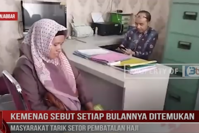 KEMENAG SEBUT SETIAP BULANNYA DITEMUKAN MASYARAKAT TARIK SETOR PEMBATALAN HAJI