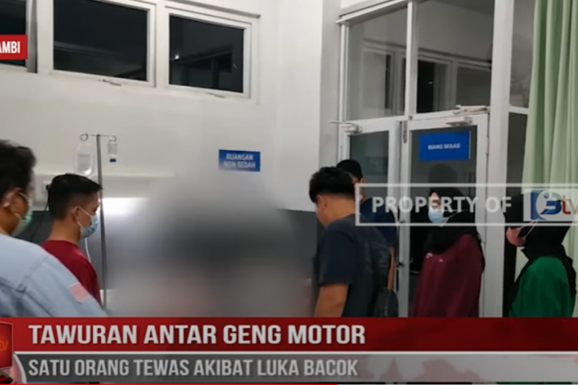 TAWURAN ANTAR GENG MOTOR, SATU ORANG TEW4S AKIBAT LUKA B4COK