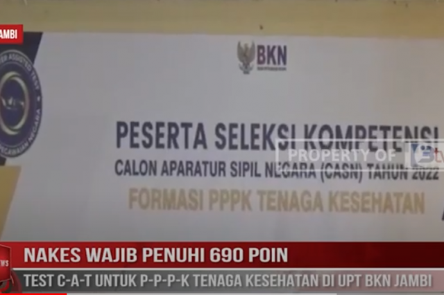 NAKES WAJIB PENUHI 690 POIN