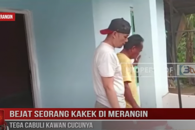 BEJAT SEORANG KAKEK DI MERANGIN TEGA CABULI KAWAN CUCUNYA