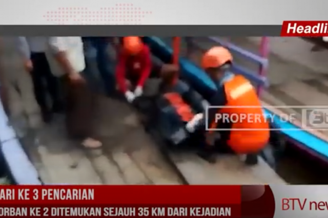 HARI KE 3 PENCARIAN, KORBAN KE 2 DITEMUKAN SEJAUH 35 KM DARI KEJADIAN