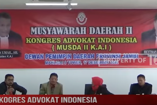 KOGRES ADVOKAT INDONESIA SIAP BANTU MASYARAKAT