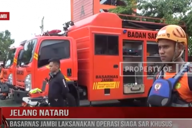 JELANG NATARU, BASARNAS JAMBI LAKSANAKAN OPERASI SIAGA SAR KHUSUS