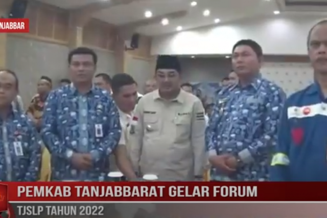 PEMKAB TANJABBARAT GELAR FORUM TJSLP TAHUN 2022