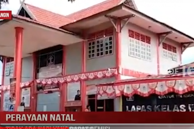 PERAYAAN NATAL TIDAK ADA NAPI YANG DAPAT REMISI