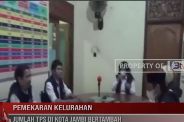 PEMEKARAN KELURAHAN,JUMLAH TPS DI KOTA JAMBI BERTAMBAH