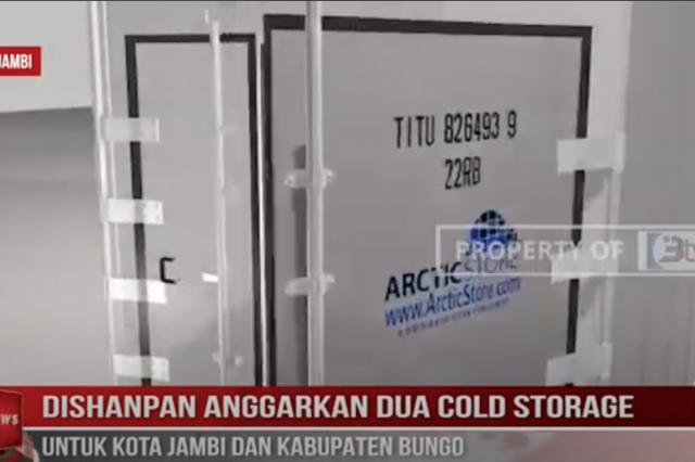 DISHANPAN ANGGARKAN DUA COLD STORAGE UNTUK KOTA JAMBI DAN KABUPATEN BUNGO