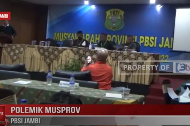 POLEMIK MUSPROV PBSI JAMBI