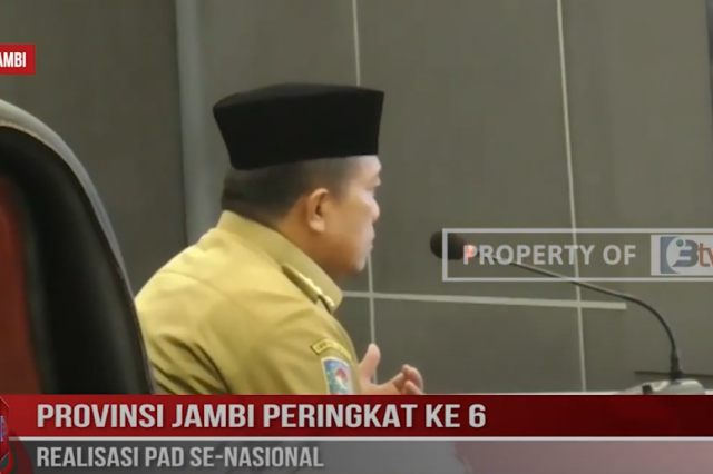 PROVINSI JAMBI PERINGKAT KE 6 REALISASI PAD SE - NASIONAL