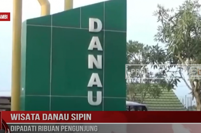 WISATA DANAU SIPIN DIPADATI RIBUAN PENGUNJUNG